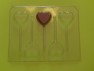 915 Hearts Chocolate or Hard Candy Lollipop Mold